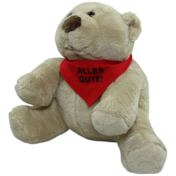 Tröster-Teddy mit Halstuch "Alles Gute!"