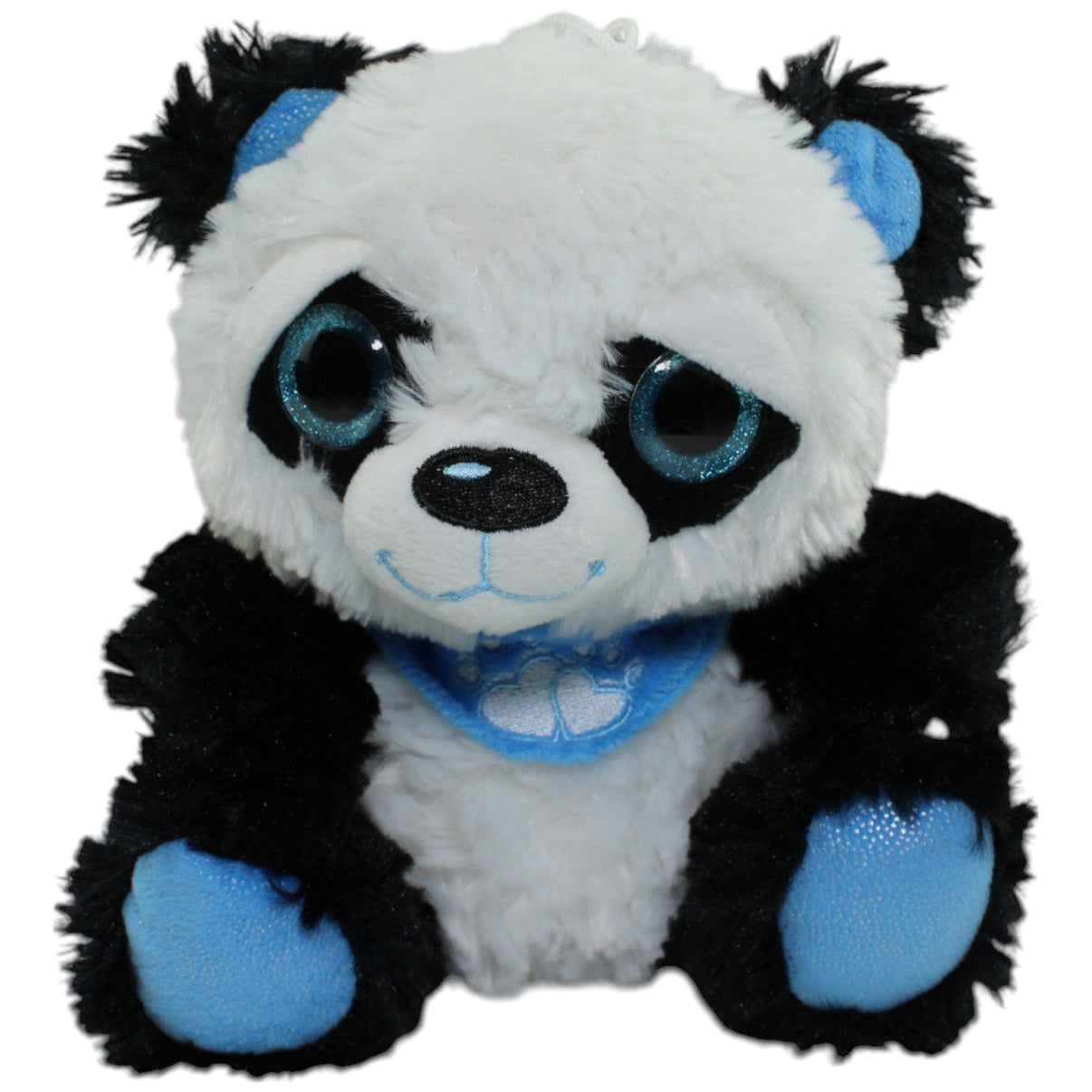 123000014126 Unbekannt Panda mit Glitzeraugen & Halstuch Kuscheltier Kumpel Leo Gebraucht