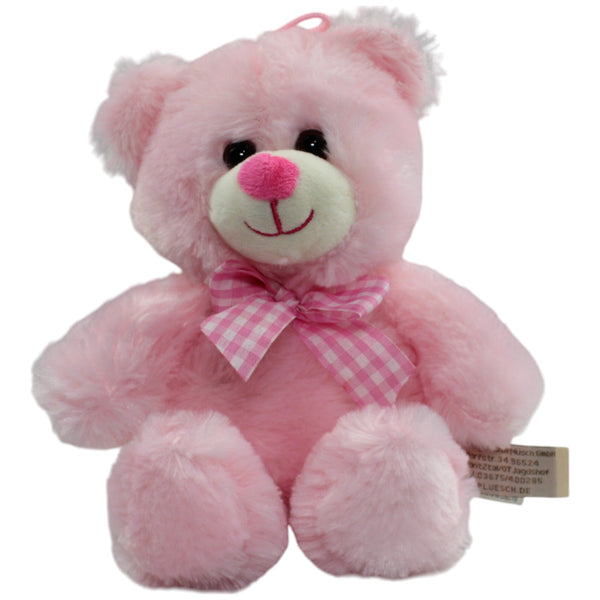 Rosa Teddy mit Schleife