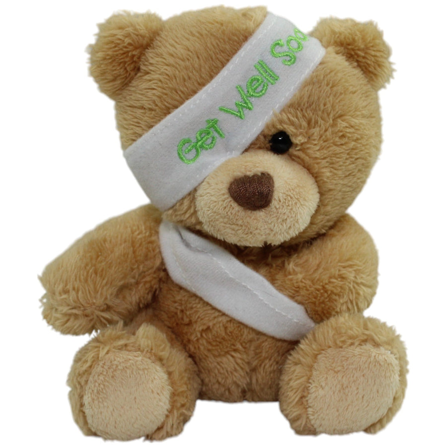 Pipp the Bear, verarzteter Teddy "Get Well Soon"