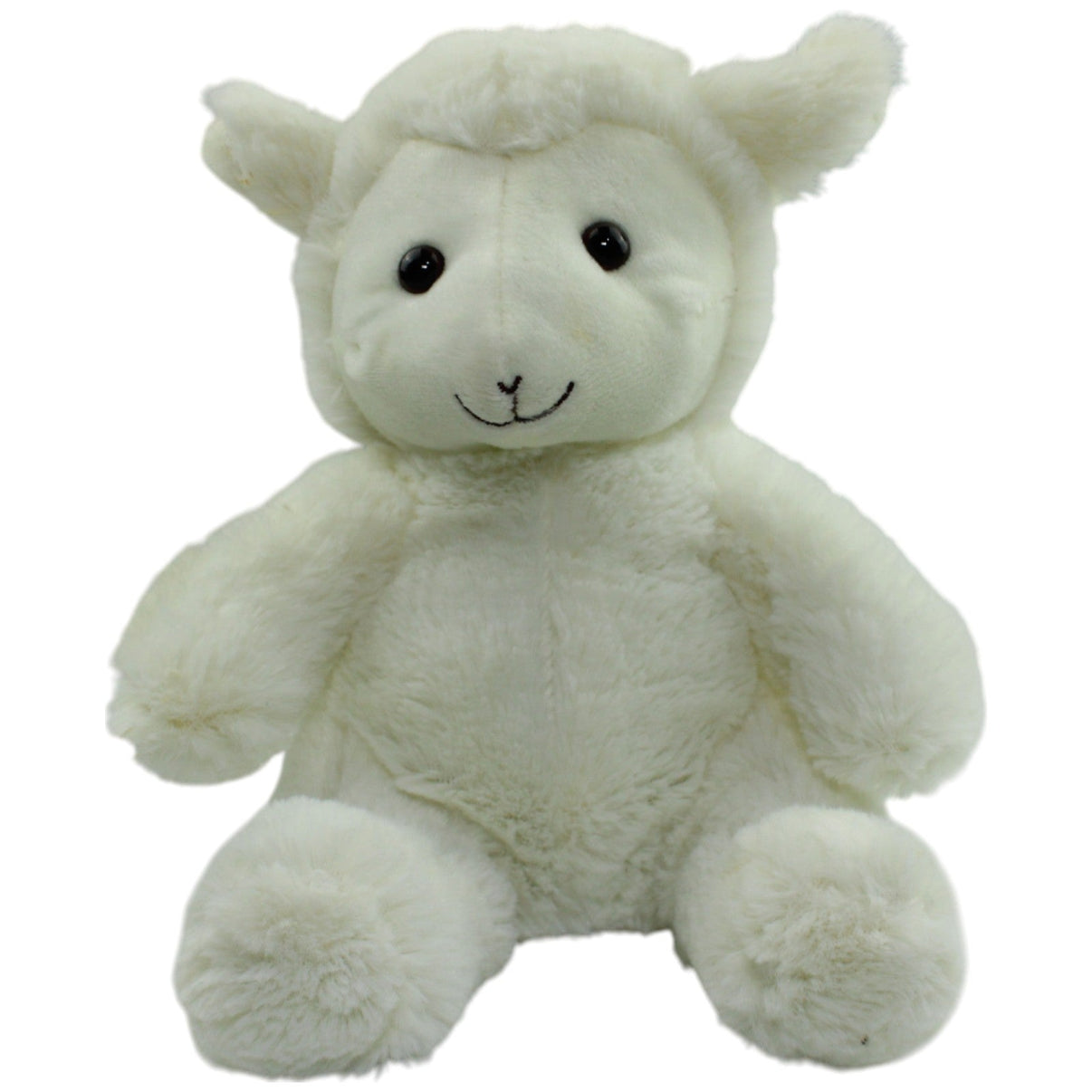 123000014374 Sunkid Süßes weißes Schaf Kuscheltier Kumpel Leo Gebraucht Lamm Schlenker