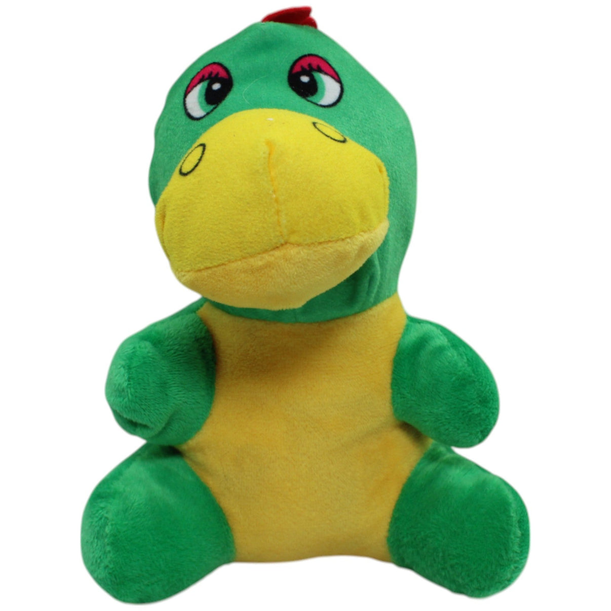 123000014385 HB Leisure Dinosaurier, grün - gelb Kuscheltier Kumpel Leo Gebraucht