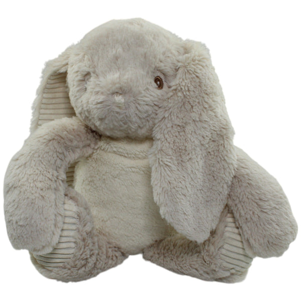 Beiger Hase mit Cord-Ohren und Klett