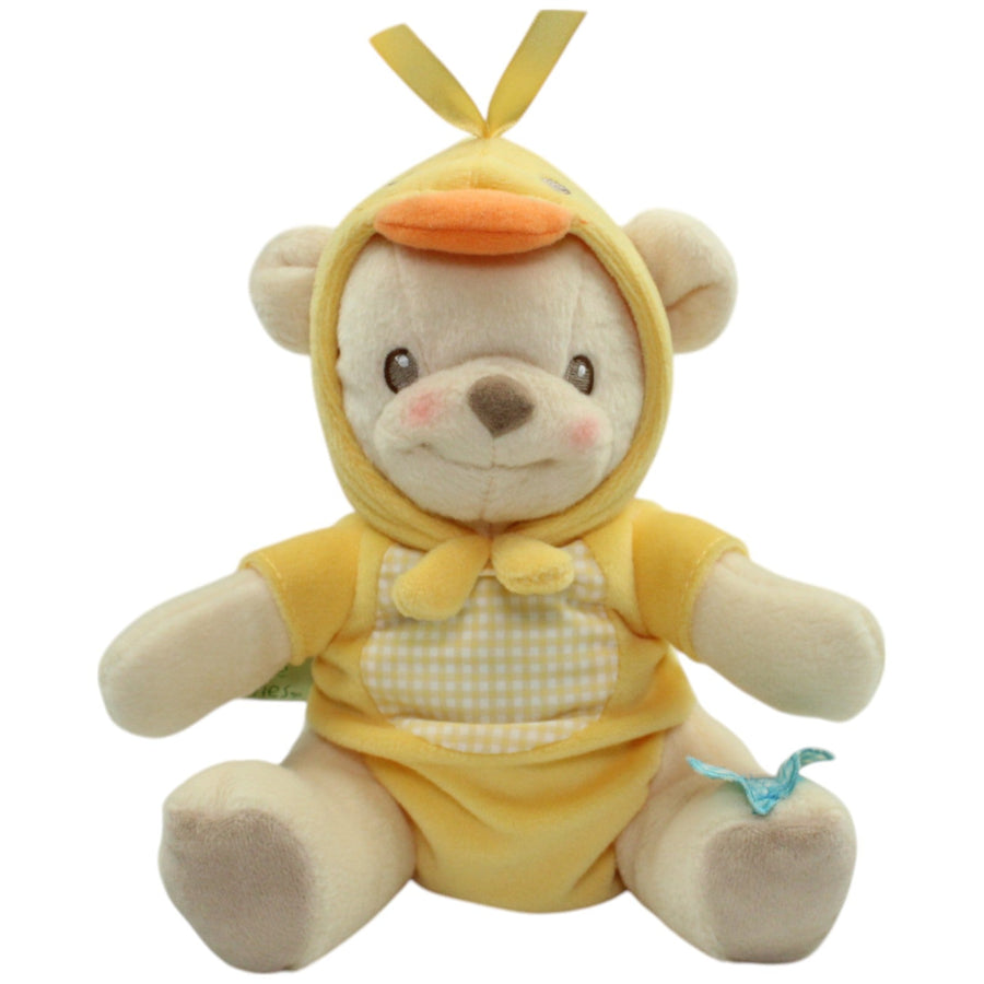 Süßer Teddybär mit Enten-Kostüm