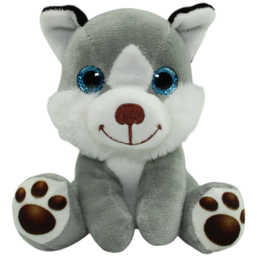 Süßer Husky mit Glitzeraugen, klein
