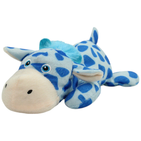 Flos Toys, blaue Giraffe liegend