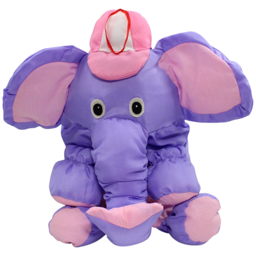 Knautschi Elefant mit Kappe, lila