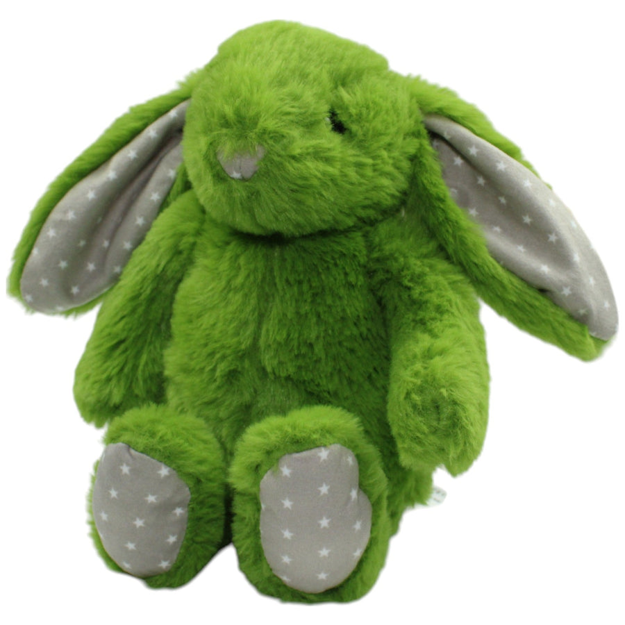 Grüner Hase mit Sternenmuster, superweich