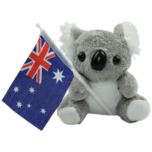 Süßer kleiner Koala mit Australien-Flagge