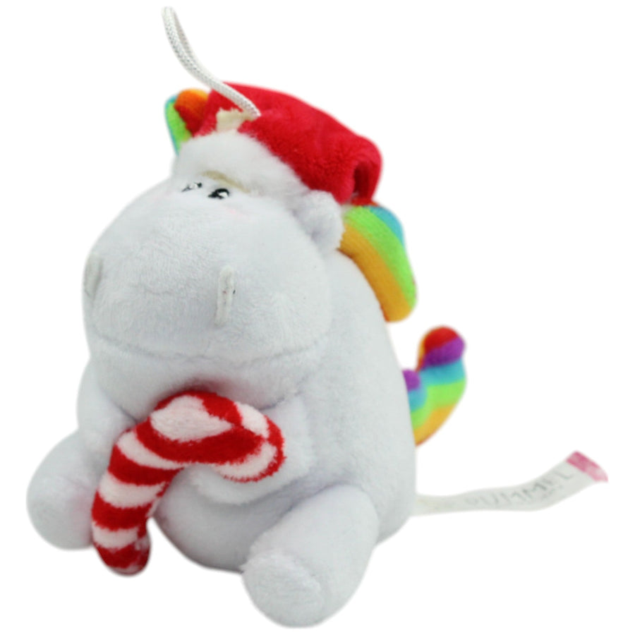Pummel & Friends, Einhorn mit roter Zipfelmütze und Zuckerstange