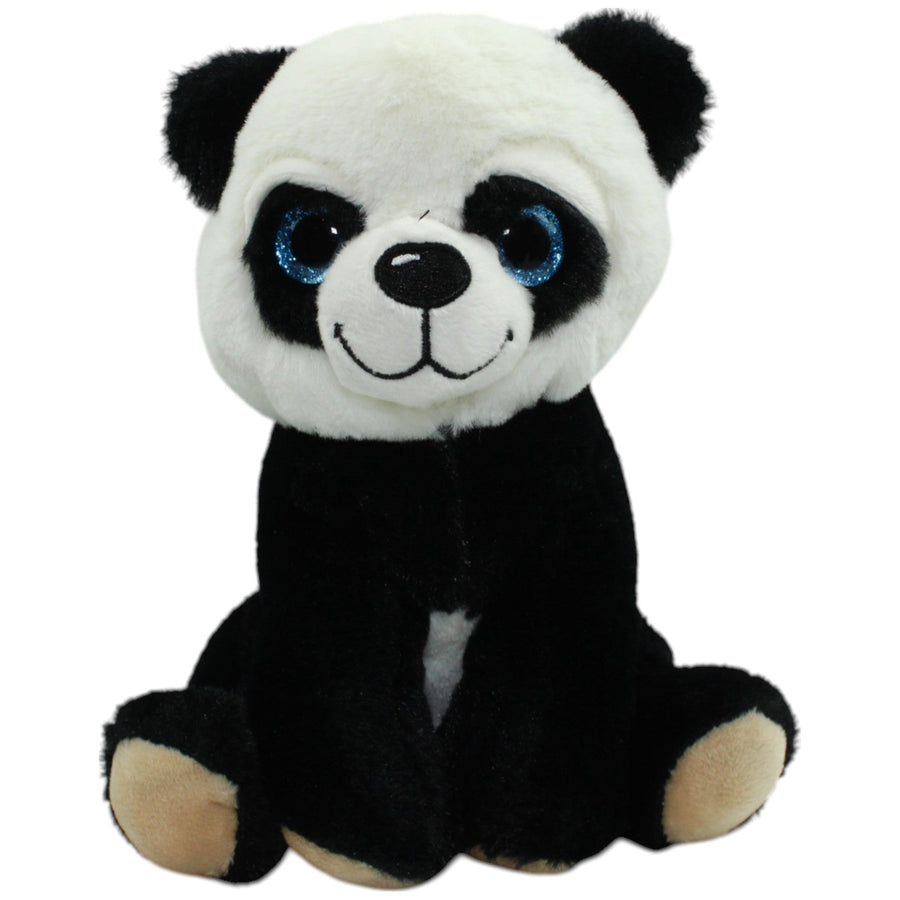 Panda mit blauen Glitzer-Augen