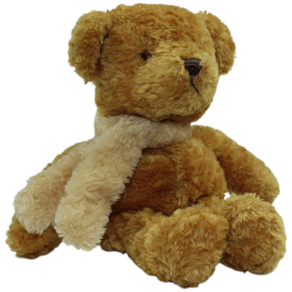 Teddybär mit beigem Schal