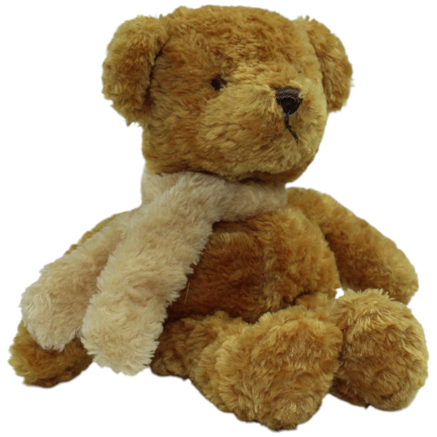 Teddybär mit beigem Schal
