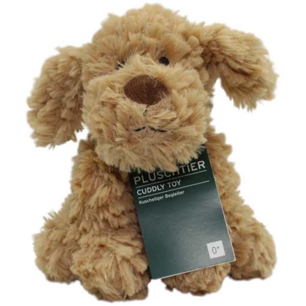 Brauner Hund, sitzend