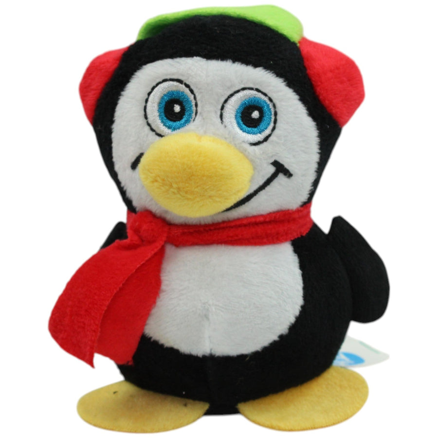 Pinguin mit Ohrenschützer und Schal