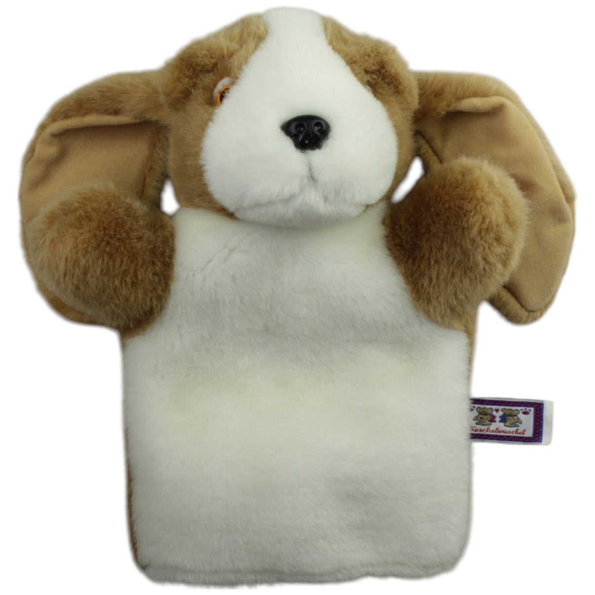 123000014951 Kuschelwuschel Hund mit langen Schlappohren Handpuppe Kumpel Leo Gebraucht