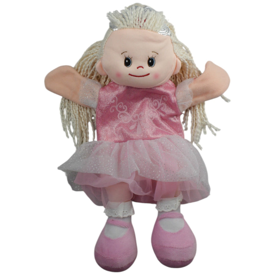 Prinzessin in rosa Kleid