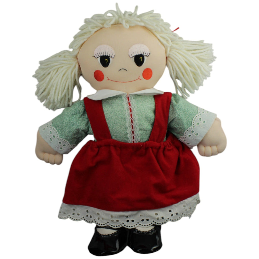 Santa´s Family, Mädchen mit rotem Kleid & Schuhen