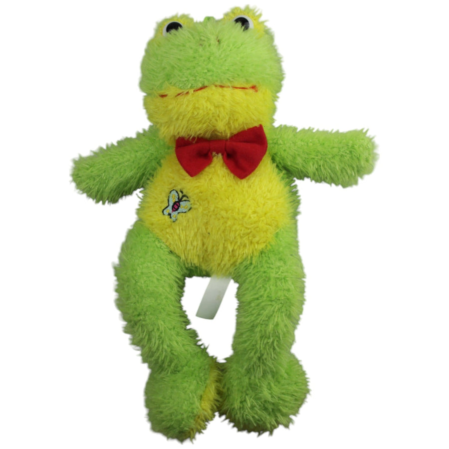 Grüner Frosch mit Fliege, groß