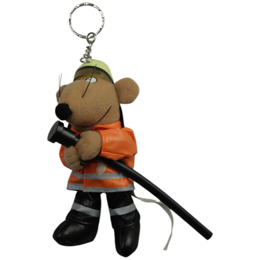 Ratte in Feuerwehr-Uniform