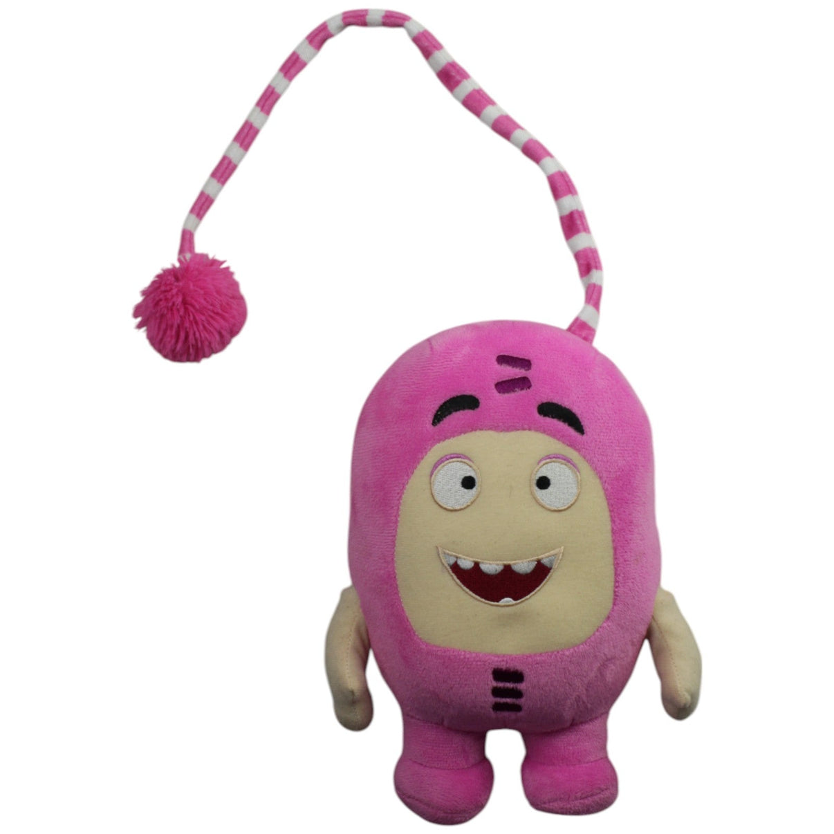 123000015206 Unbekannt Männchen, pink Plüschfigur Kumpel Leo Gebraucht