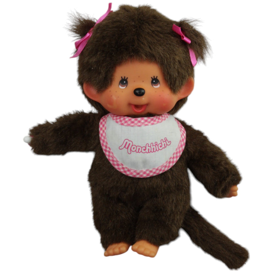 Monchhichi, Mädchen mit Zöpfen & Latz