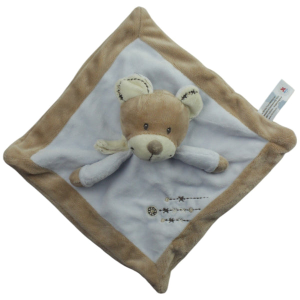 Teddybär, hellblau-braun