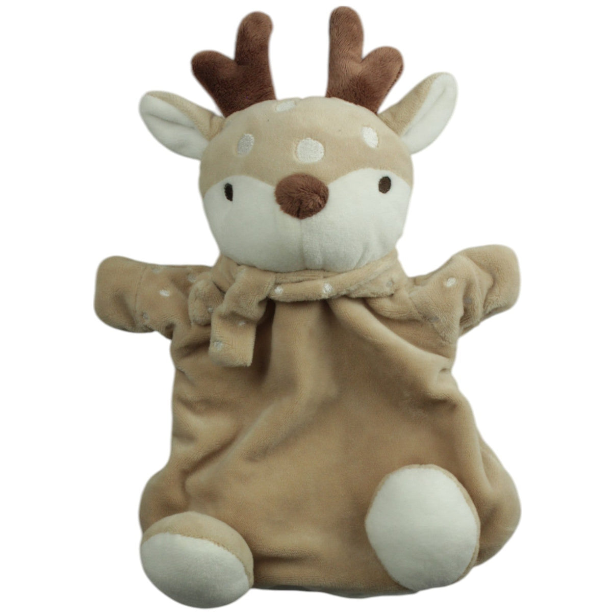 123000015479 PUSBLU Reh mit Knisterohren & Rassel, beige Handpuppe Kumpel Leo Gebraucht