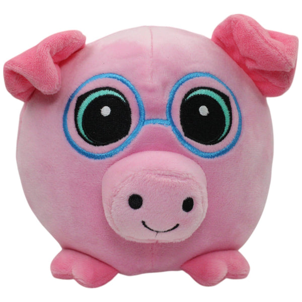Schwein mit Brille von der Gang Bystrzaków
