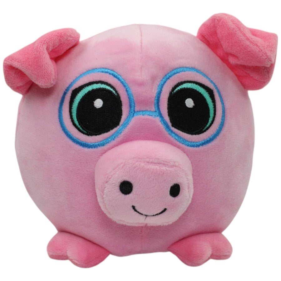 Schwein mit Brille von der Gang Bystrzaków