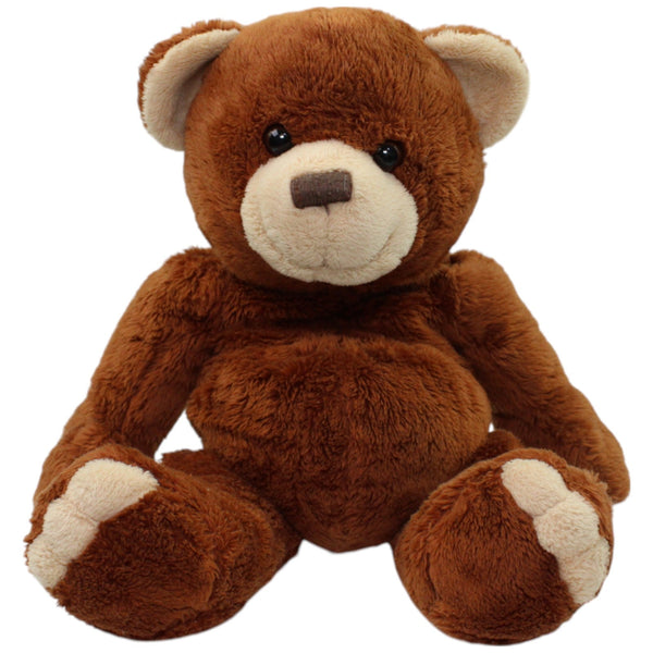 Sitzender Teddybär, dunkelbraun