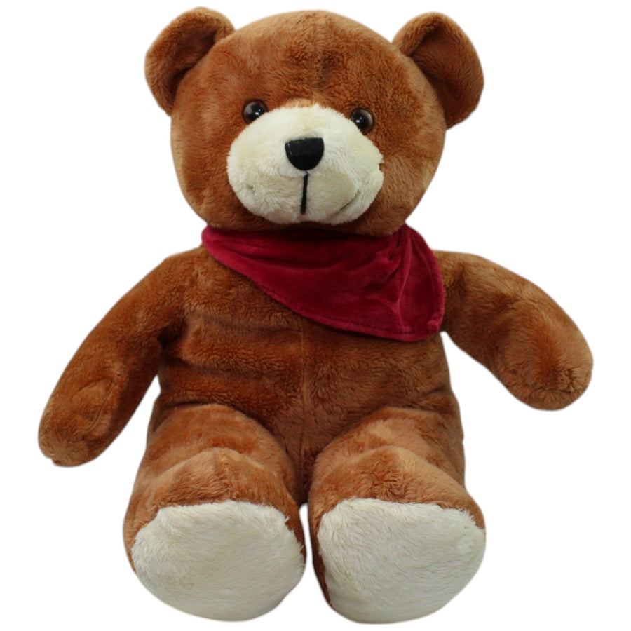 Großer brauner Teddybär mit Halstuch