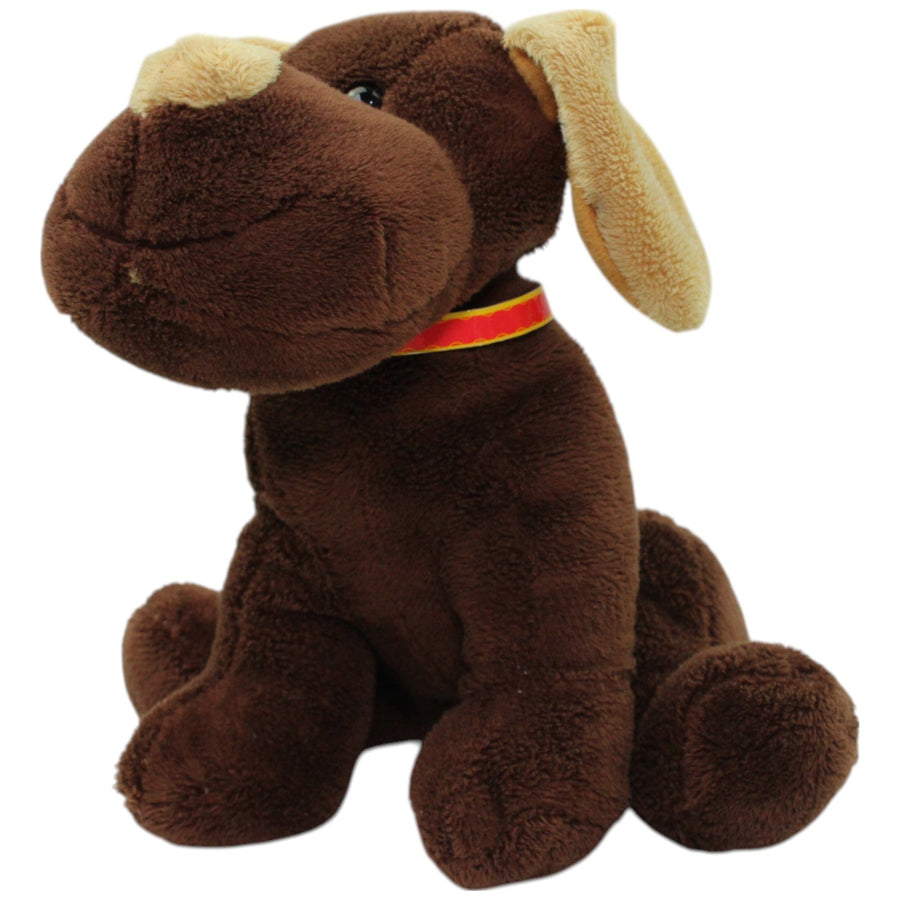 Trendy Plüsch, süßer dunkelbrauner Hund