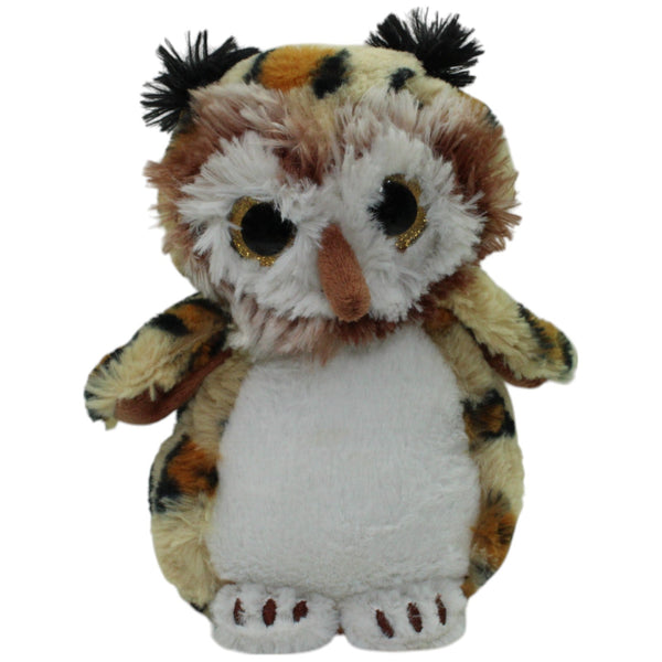 Eule mit Leopardenmuster & Glitzeraugen