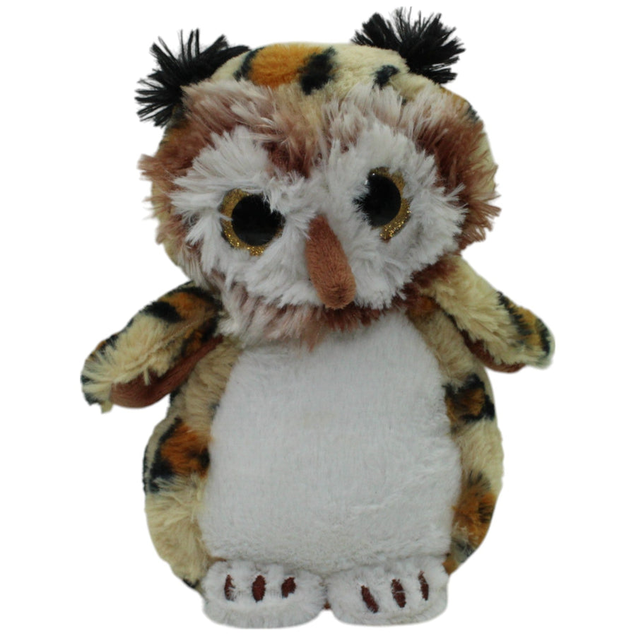 Eule mit Leopardenmuster & Glitzeraugen