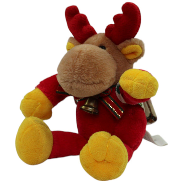 Weihnachtlicher Elch mit Rucksack
