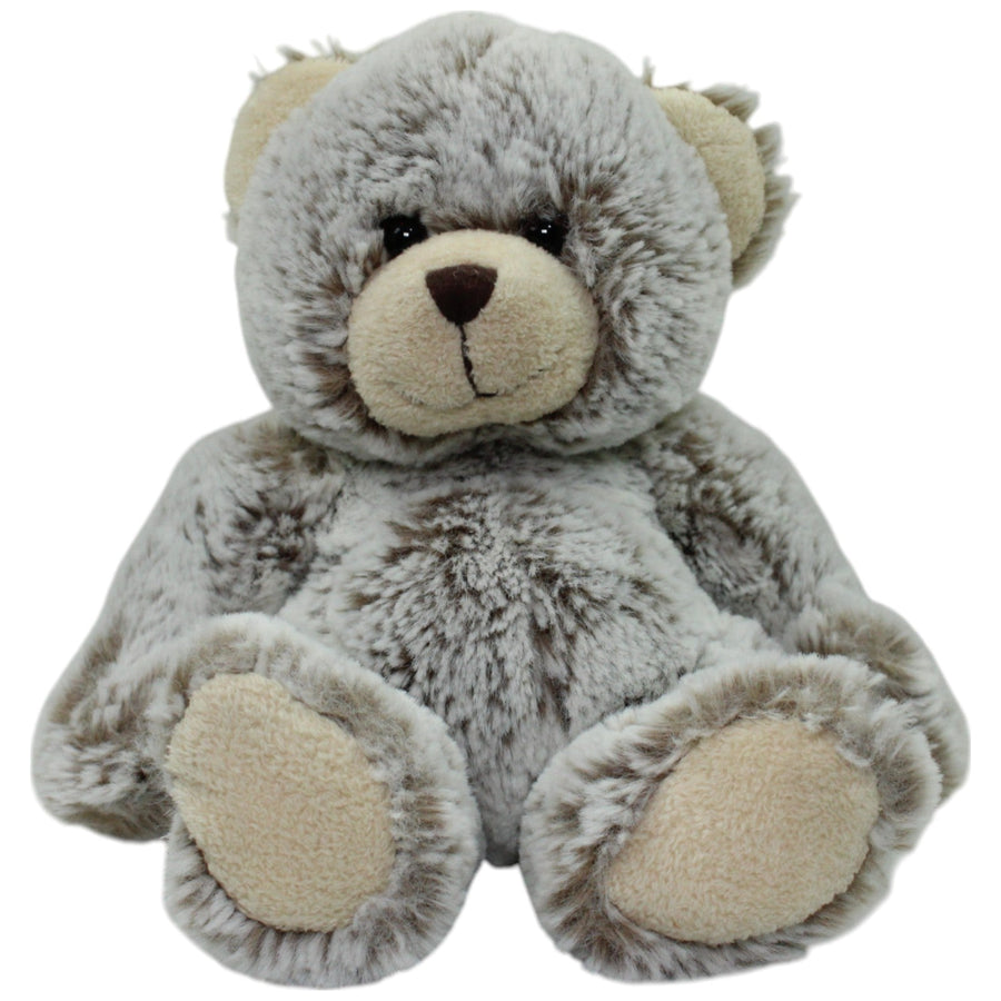 Sitzender Teddy, hellgrau