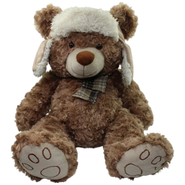 XL Teddybär Mütze und Schal