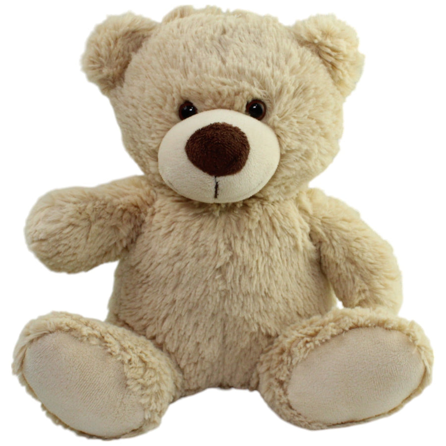 Sitzender Teddy, hellbraun