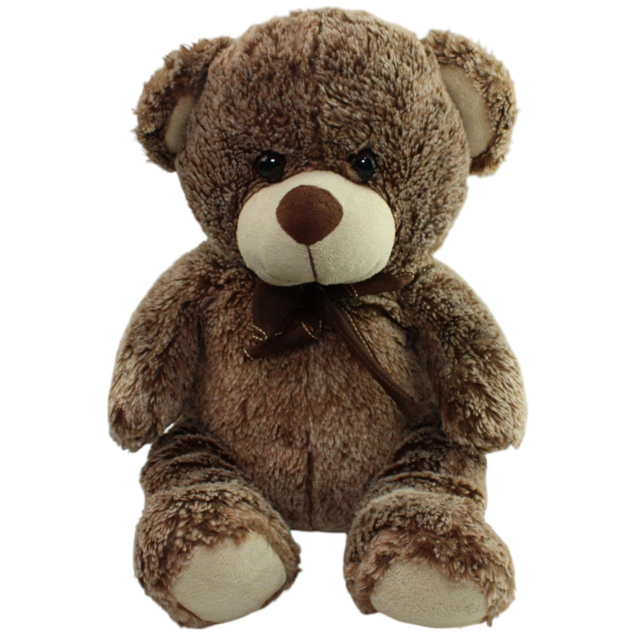 Kuschel-Freunde, brauner XL Teddy mit Schleife