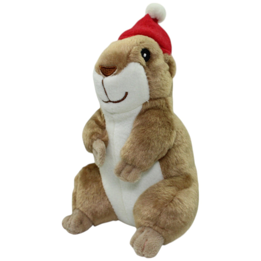 Süßer Hamster mit roter Zipfelmütze