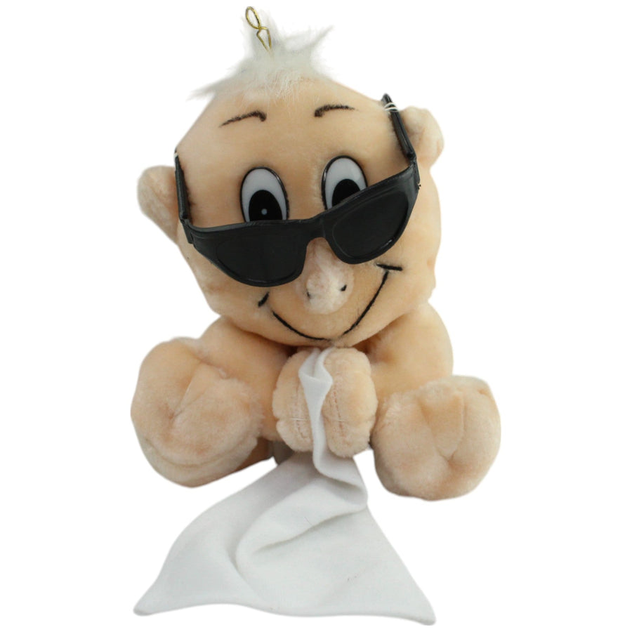 Baby mit Sonnenbrille & Tuch