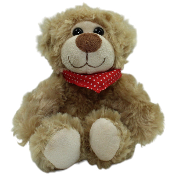 Zotteliger Teddybär mit Halstuch