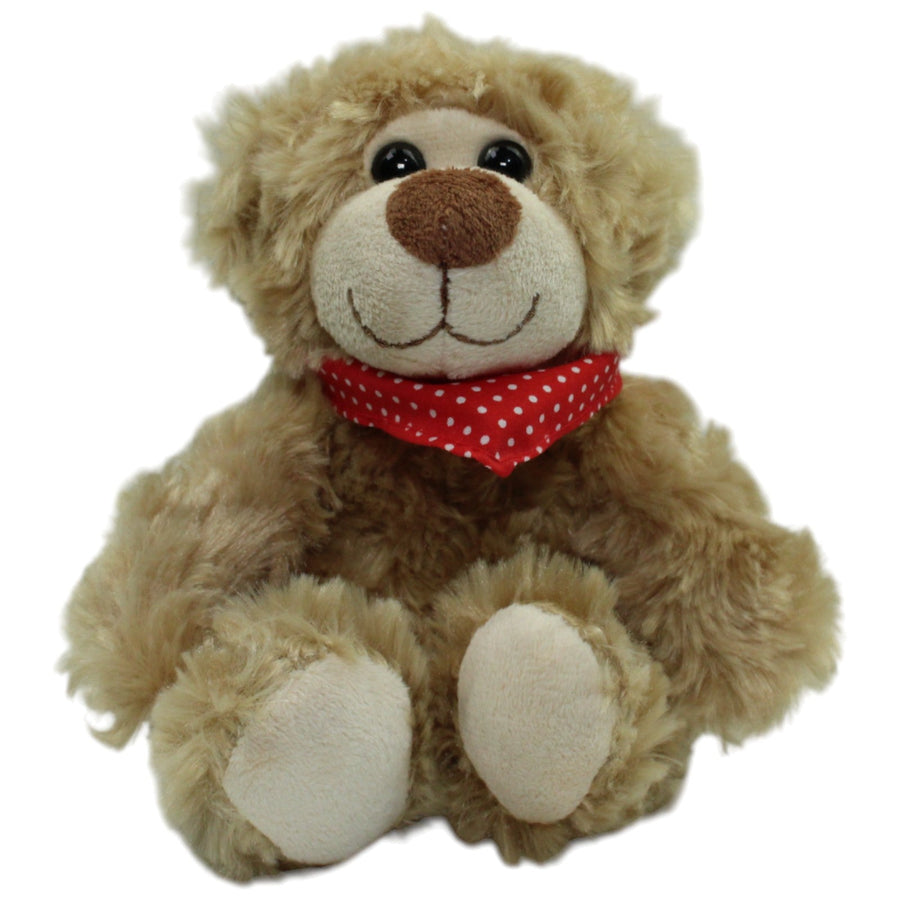 Zotteliger Teddybär mit Halstuch