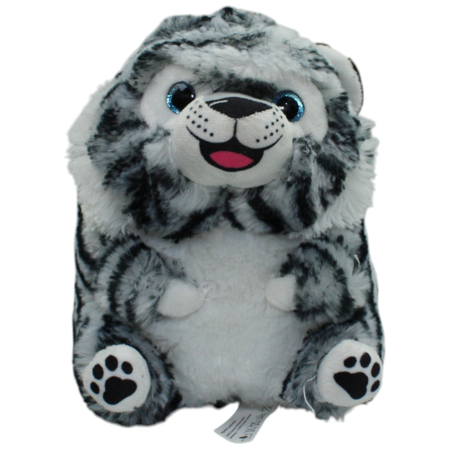 Süßer weißer Tiger, sitzend