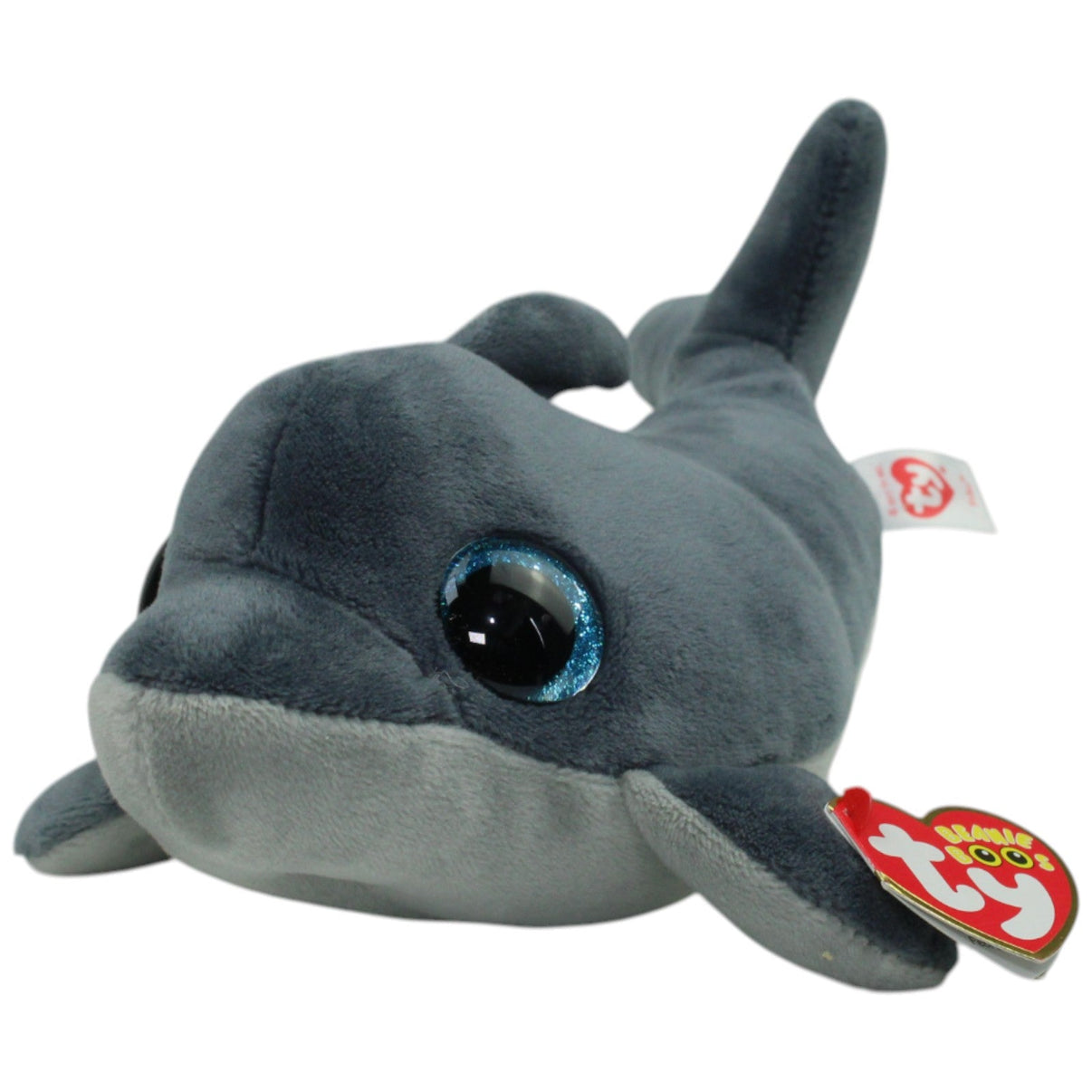 123000016392 TY Beanie Boo, Delfin Echo Kuscheltier Kumpel Leo Gebraucht
