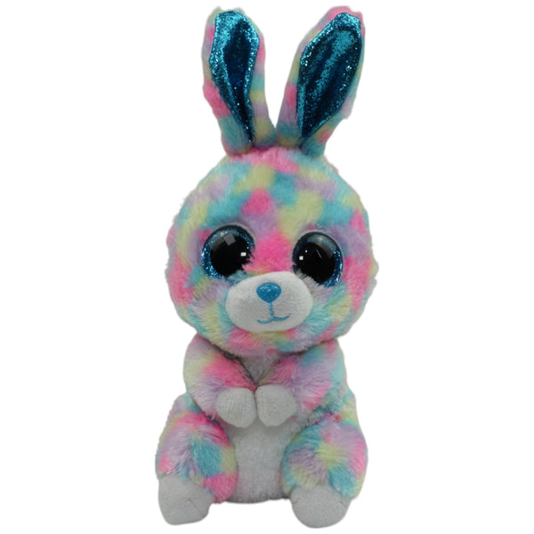 Bunter Hase Hops mit Glitzerohren