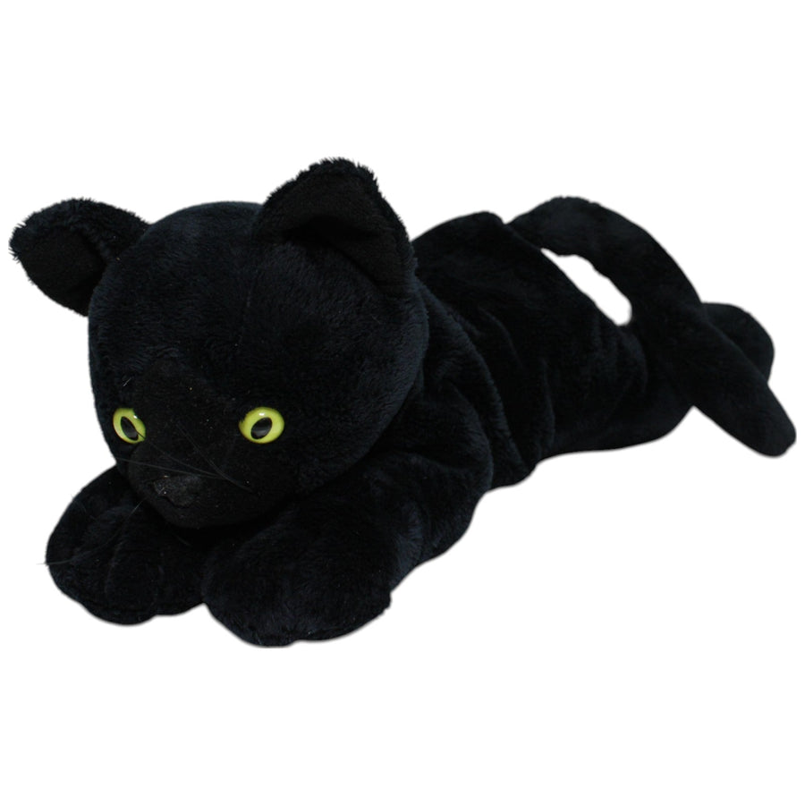Wild Republic Bean Bag, Schwarze Katze liegend