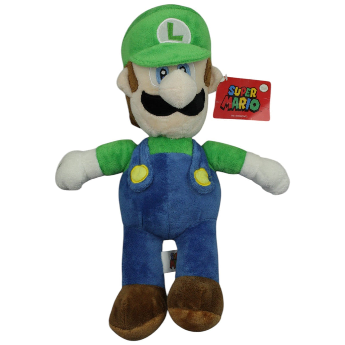 123000016547 Whitehouse Leisure Großer Luigi aus Super Mario Plüschfigur Kumpel Leo Gebraucht Nintendo