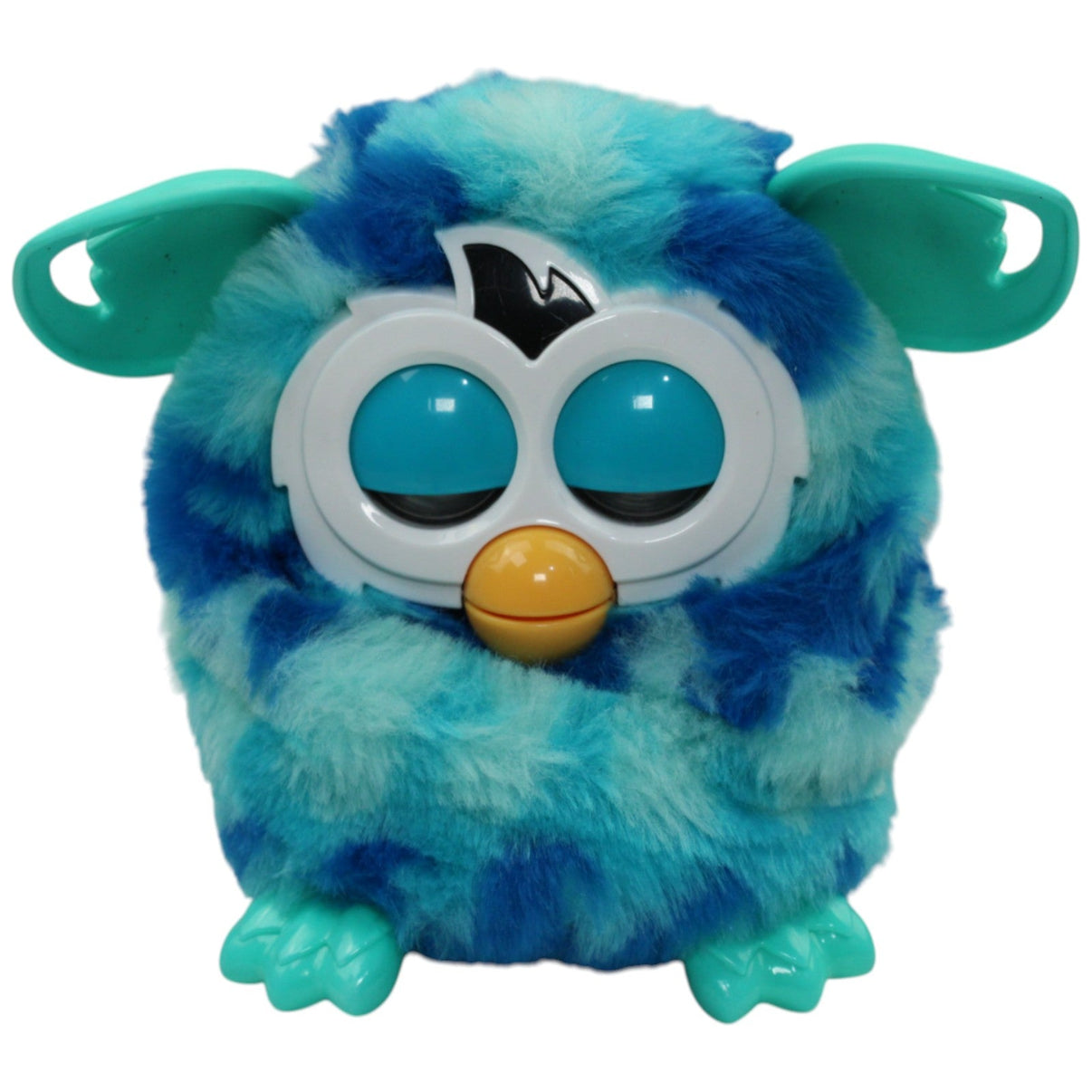 123000016582 Hasbro Furby Boom, blau - weiß Interaktives Spielzeug Kumpel Leo defekt